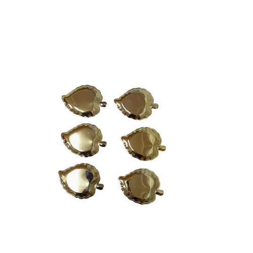 Fairy Brand 6 Piece Brass Plated Coaster Set