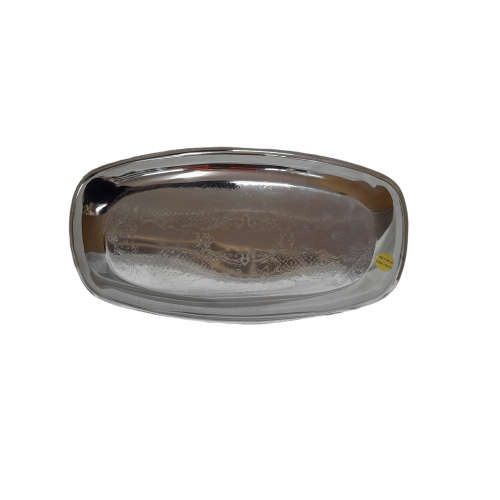 Small Chrome Plated Serving Dish