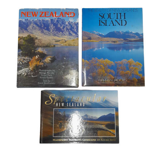 New Zealand Books x 3