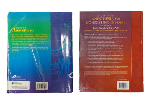 Anesthesia Books x 3