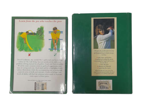 Golf Books x 5