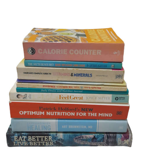 Health and Diet Books x 10