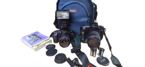 Canon Film Camera Combo