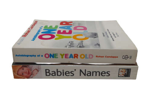 Baby Books x 2