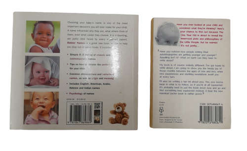Baby Books x 2