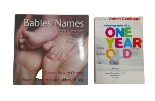 Baby Books x 2