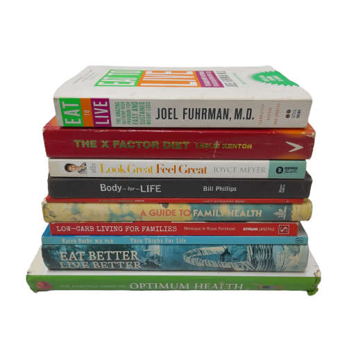 Diet and Health Books x 10