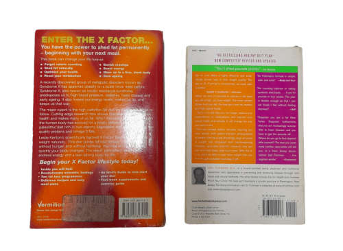 Diet and Health Books x 10