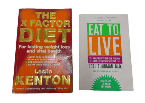 Diet and Health Books x 10