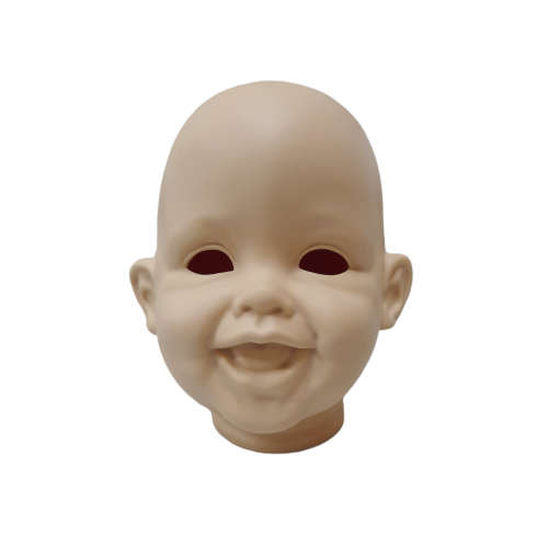 1993 Fayzah Spanos Design Reproduction Doll Head `Bundle of Joy`