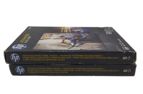 HP Advanced Glossy Photo Paper, 60 Sheet x 2