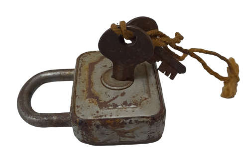 Vintage Optimus Lock, 2 Keys