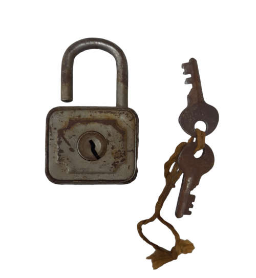 Vintage Optimus Lock, 2 Keys
