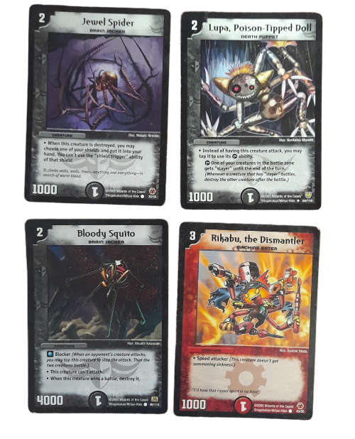 Duel Masters Trading Card Game Cards x 8