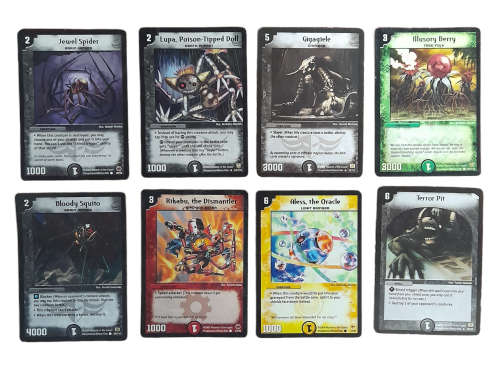 Duel Masters Trading Card Game Cards x 8