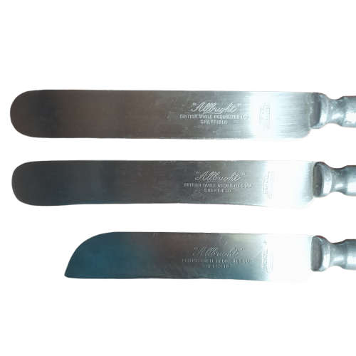 Vintage `Allbright` Firth`s Stainless Knives x 3