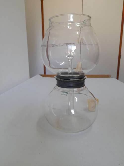 Antique Cory Glass Stovetop Double Bubble Vacuum Coffee Pot  