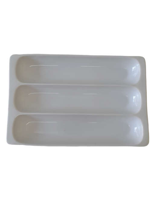 Alex Liddy Retangular Platter Dish, Divided  
