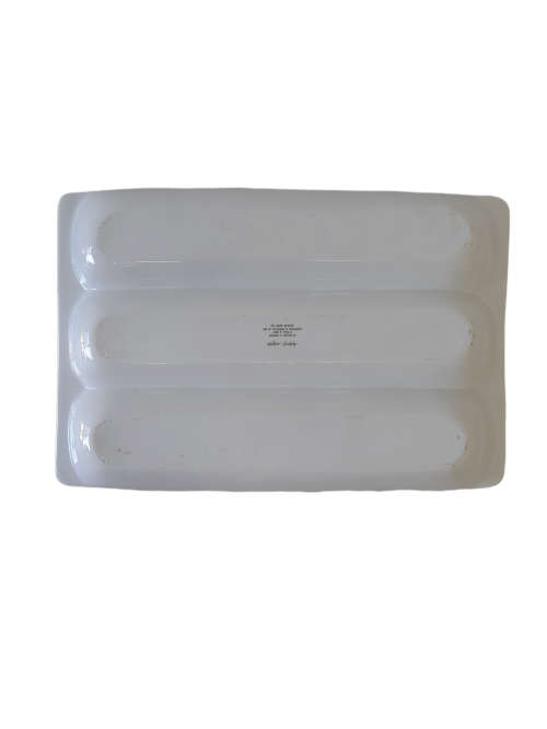 Alex Liddy Retangular Platter Dish, Divided  
