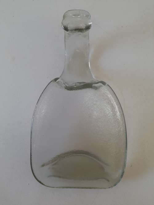 Melted Glass Bottle Spoon Rest  