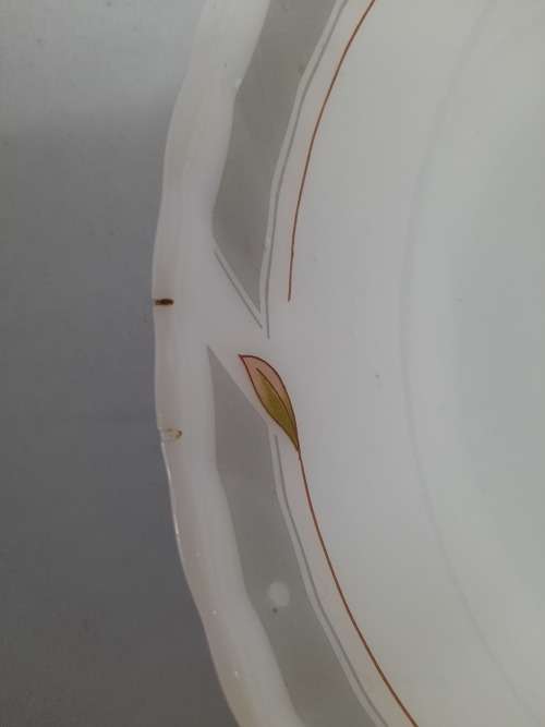 Vintage Indopal White Milk Glass Casserole Dish Bowl  