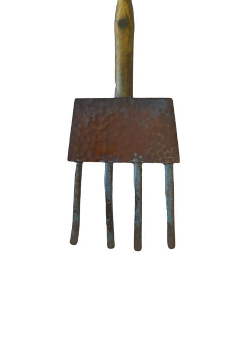 Vintage Brass Fire Toasting Fork  