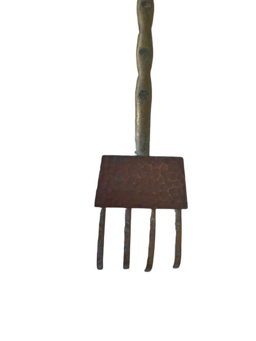 Vintage Brass Fire Toasting Fork  