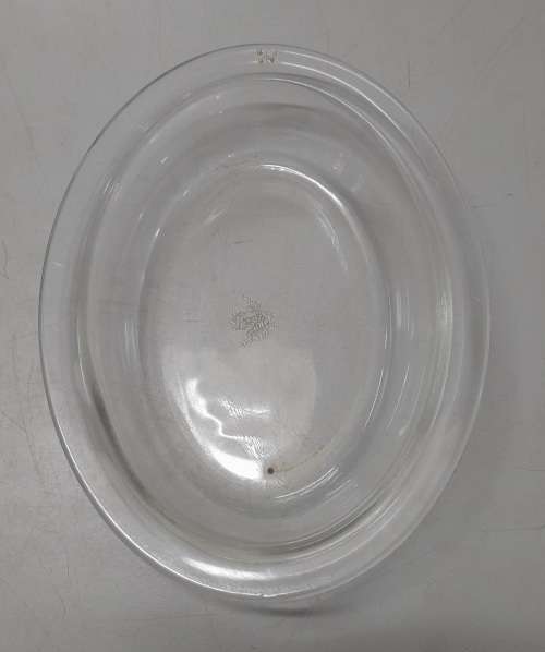 Vintage JAJ Pyrex Glass Small Oval Pie Dish Oven bake Cookware