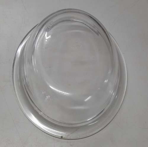 Vintage JAJ Pyrex Glass Small Oval Pie Dish Oven bake Cookware