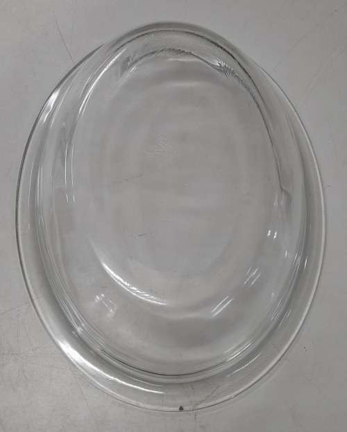 Vintage JAJ 291 Pyrex Glass Oval Pie Dish