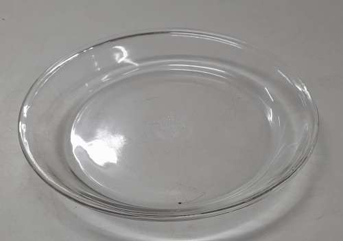 Anchor Hocking Fire King 460 Clear Glass Pie Plate 9 inches Made In USA