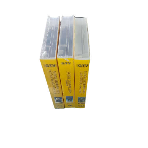 National Geographic VHS Video x 3