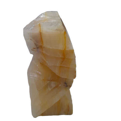 Vintage Hand Carved Stone Owl Figurine