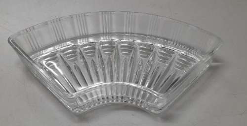 Vintage  Kromex Replacements Pieces Quarter  Lazy Susan Glass Serving  Dish