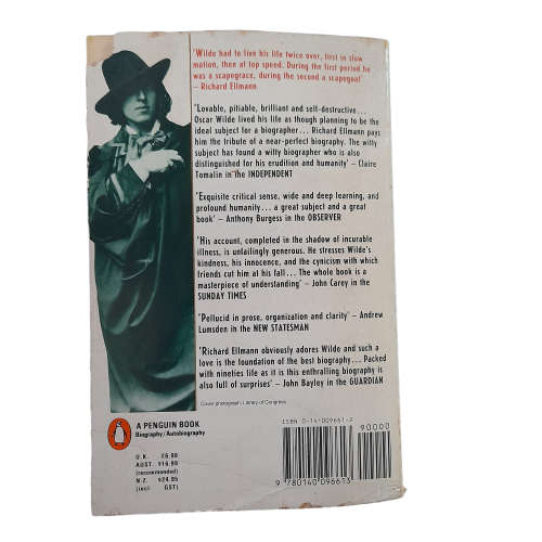 Oscar Wilde by Richard Ellmann book