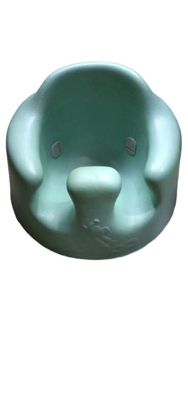 Bumbo Baby Seat - Green (harness missing)