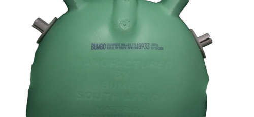 Bumbo Baby Seat - Green (harness missing)