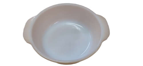 Vintage Fire-King 2 Qt. Casserole Dish Peach Lustre
