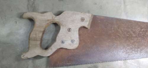 Vintage Disston Canada Hand Saw