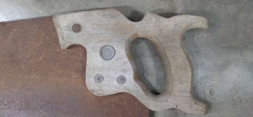 Vintage Disston Canada Hand Saw