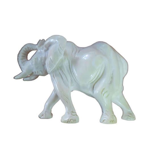 Handcarved Frans Khoza no.225 White Elephant