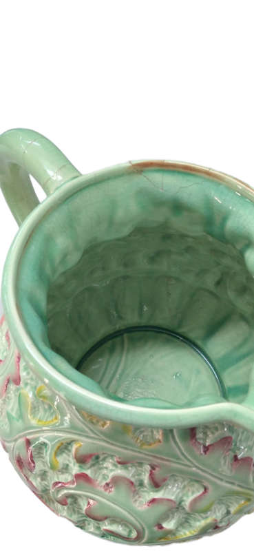 Large Vintage Green Beswick Vase, Jug Shape No. 653