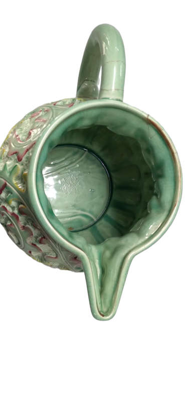 Large Vintage Green Beswick Vase, Jug Shape No. 653