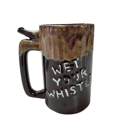 Vintage Porcelain Whistle Mug