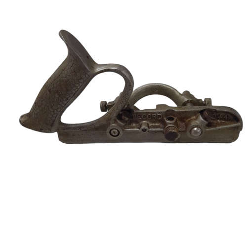 Vintage Record 044 Plough Plane (INCOMPLETE) with 8 Adjustable Plough Cutters