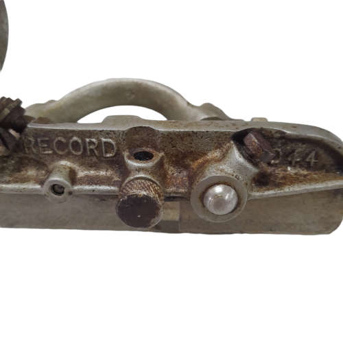 Vintage Record 044 Plough Plane (INCOMPLETE) with 8 Adjustable Plough Cutters