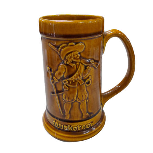 Vintage `Muskateer Circa 1643` Beer Mug