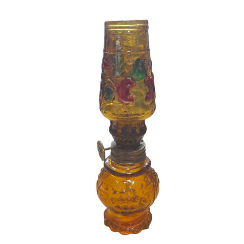 Vintage Miniature Oil Lamp