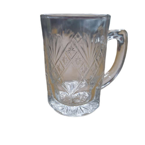 KIG Indonesia Patterned Glass Mug