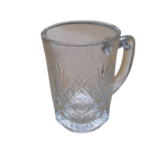 KIG Indonesia Patterned Glass Mug